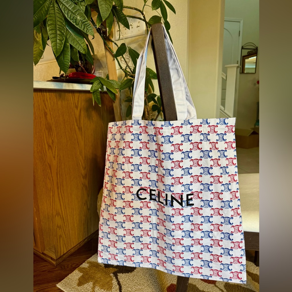 Celine Triumph Monogram  Xl Gwp  Tote Bag  Brand New